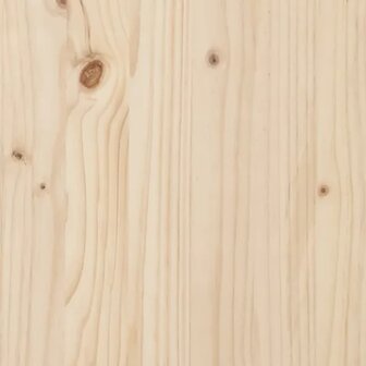 Palletbed massief hout 180x200 cm 7