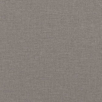 Bed met matras stof taupe 100x200 cm 8