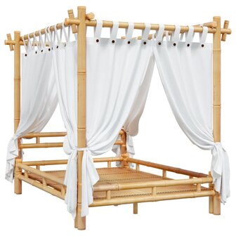 Hemelbed 140x200 cm bamboe 3