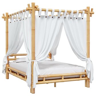 Hemelbed 140x200 cm bamboe 4