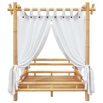 Hemelbed 140x200 cm bamboe 5