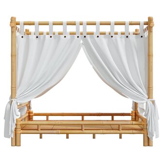 Hemelbed 140x200 cm bamboe 6