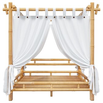 Hemelbed 160x200 cm bamboe 5