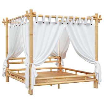 Hemelbed 180x200 cm bamboe 3