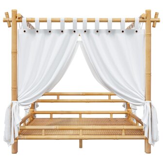 Hemelbed 180x200 cm bamboe 5