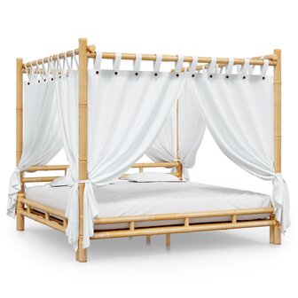 Hemelbed 200x200 cm bamboe 2