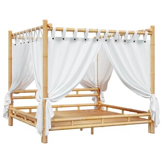 Hemelbed 200x200 cm bamboe 3