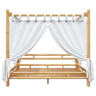 Hemelbed 200x200 cm bamboe 5