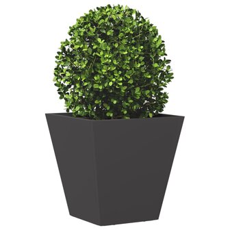 Plantenbak 30x30x30 cm staal zwart 3