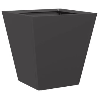 Plantenbak 30x30x30 cm staal zwart 6