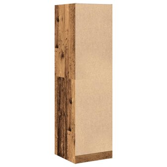 Apothekerskast 40x41x144,5 cm bewerkt hout oud houtkleurig 7