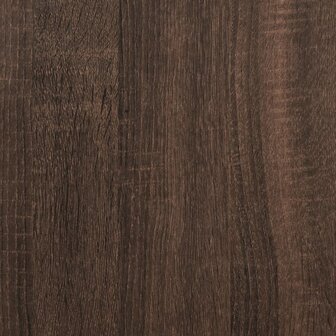 Apothekerskast 40x41x174,5 cm bewerkt hout bruin eikenkleurig 9