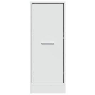 Apothekerskast 30x41x77,5 cm bewerkt hout wit 5