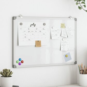Whiteboard magnetisch 40x30x1,7 cm aluminium 1