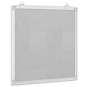 Whiteboard magnetisch 40x40x1,7 cm aluminium 4