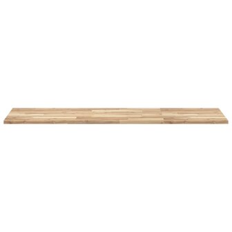 Bureaublad 120x50x2 cm onbehandeld massief acaciahout 3