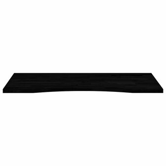 Bureaublad rechthoekig 100x50x2,5 cm eikenhout donkerbruin 5