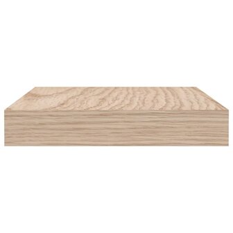 Wandschap 60x23,5x4 cm bewerkt hout 4