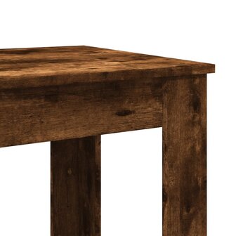 Bartafel 51x50x103,5 cm bewerkt hout gerookt eikenkleur 7