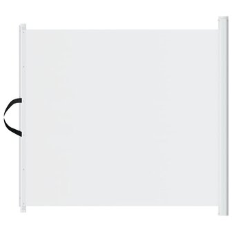 Huisdierenhek uittrekbaar 117,5x125 cm wit 2