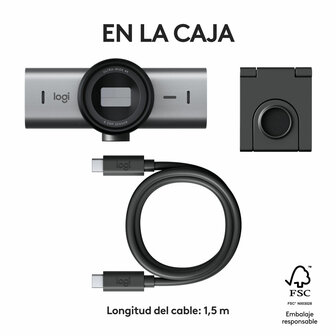 Webcam Logitech 960-001559 4K Ultra HD 1