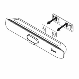 Plafondbeugel voor Projector Poly 875L6AA 1