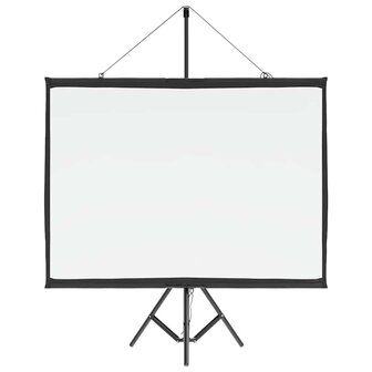 Projectiescherm met statief 72 inch 4:3 4