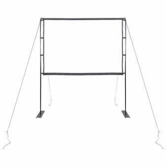 Projectiescherm met statieven 90 inch 4:3 3