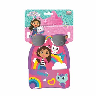 Kinderzonnebril Gabby&amp;apos;s Dollhouse 53 cm Hoed 1