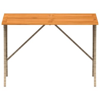 3-delige Tuinset met kussens poly rattan beige 7