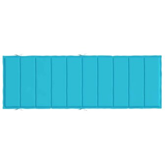 Ligbedkussen oxford stof turquoise 6