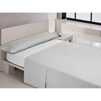 Verstelbaar onderlaken Happy Home MIX COLORS Wit Bed van 105 105 x 200 + 30 cm 1