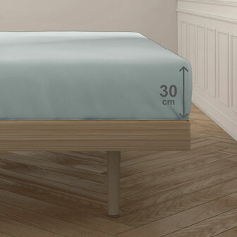 Verstelbaar onderlaken Happy Home Mix Colors Grijs Bed van 105 6