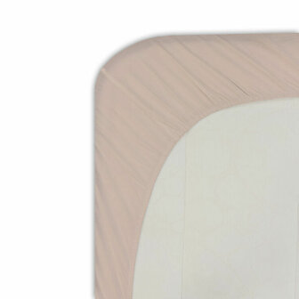 Verstelbaar onderlaken Happy Home Mix Colors Nude Bed van 105 4