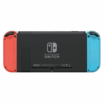 Nintendo Switch Nintendo OLED Blauw Rood 3