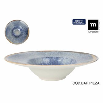 Pastabord La Mediterr&aacute;nea Aelia &Oslash; 28 cm (6 Stuks) 3