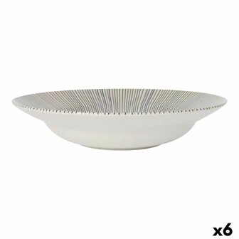 Pastabord La Mediterr&aacute;nea Irys &Oslash; 29 cm (6 Stuks) 1