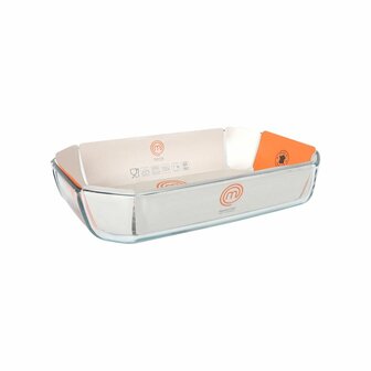 Serveerschaal MasterChef Rechthoekig 3,2 L 33 x 22 x 6,5 cm 33 x 22 cm (5 Stuks) 2
