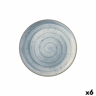 Serveerschaal La Mediterr&aacute;nea Swirl Rond &oslash; 32,1 cm (6 Stuks) 1