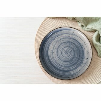 Serveerschaal La Mediterr&aacute;nea Swirl Rond &oslash; 32,1 cm (6 Stuks) 3