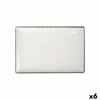 Serveerschaal La Mediterr&aacute;nea Anllo Rechthoekig 30 x 20 x 2,5 cm (6 Stuks) 1
