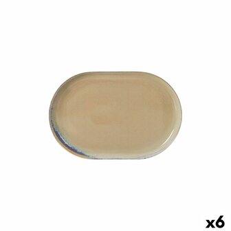 Serveerschaal La Mediterr&aacute;nea Cies Ovalen 25 x 15 x 2,2 cm (6 Stuks) 1