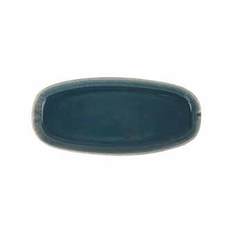 Serveerschaal La Mediterr&aacute;nea Ocean blue 25,5 x 11,7 x 2,3 cm (12 Stuks) 2