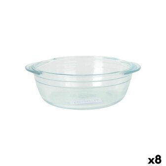 Serveerschaal Quttin Quttin Glas 1 L 20 cm (8 Stuks) 1