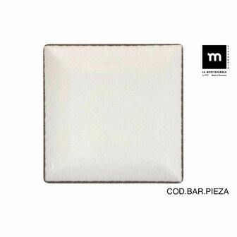 Dinerbord La Mediterr&aacute;nea Anllo 24 x 24 x 2 cm (6 Stuks) 2