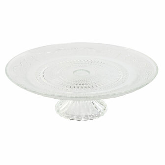Dinerbord Home ESPRIT Transparant Kristal 29 x 29 x 9,2 cm 1