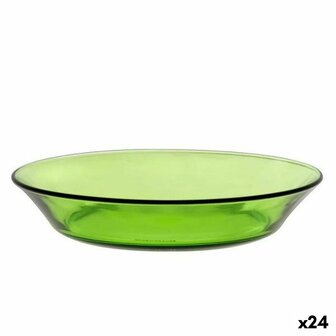 Diep bord Duralex Lys &Oslash; 19 cm Groen (24 Stuks) 1