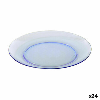 Dessertbord Duralex Lys Blauw &Oslash; 19 cm &oslash; 19 x 1,8 cm (24 Stuks) 1