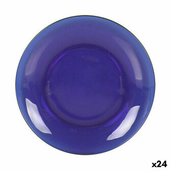 Dessertbord Duralex Lys Blauw &oslash; 19 x 2 cm (24 Stuks) 1