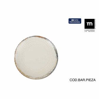 Dessertbord La Mediterr&aacute;nea Albus &Oslash; 20 cm (12 Stuks) 2